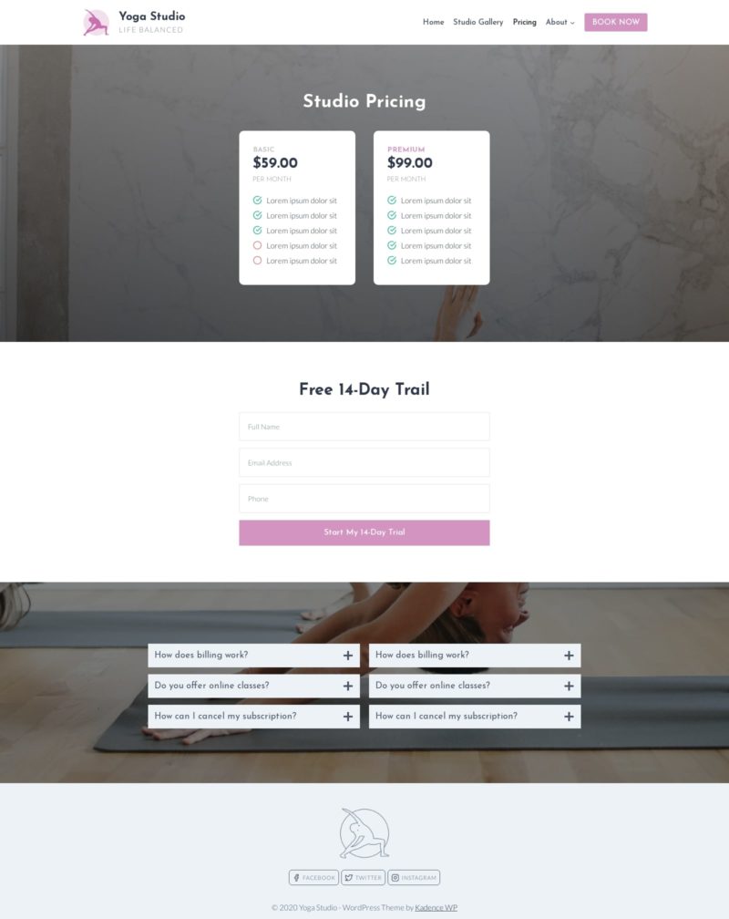 Pricing