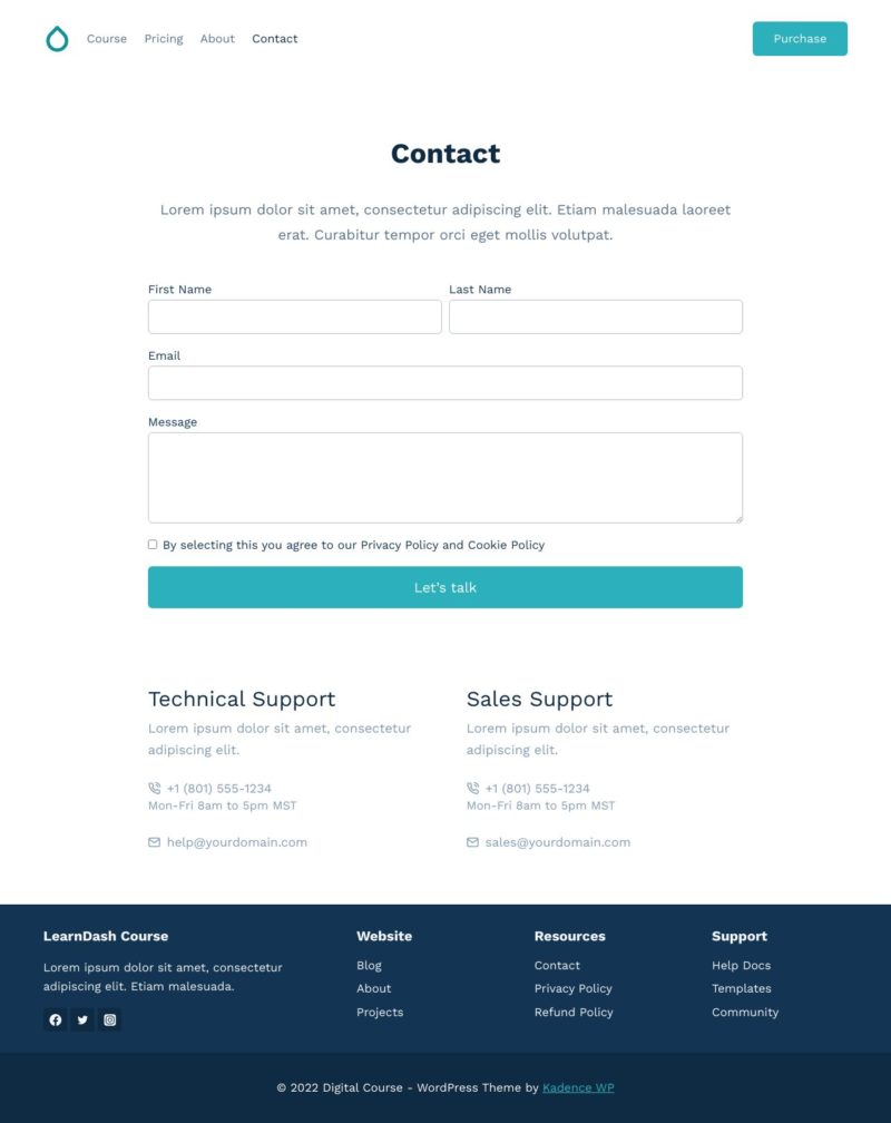Contact