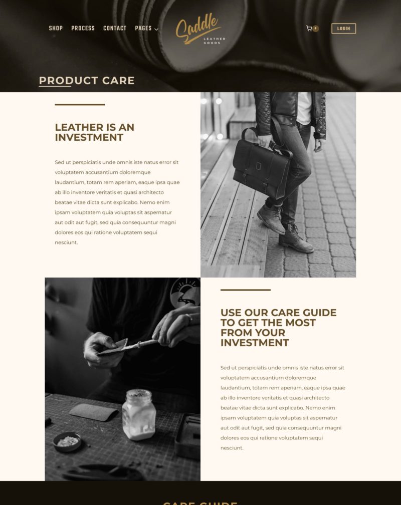 Product Care