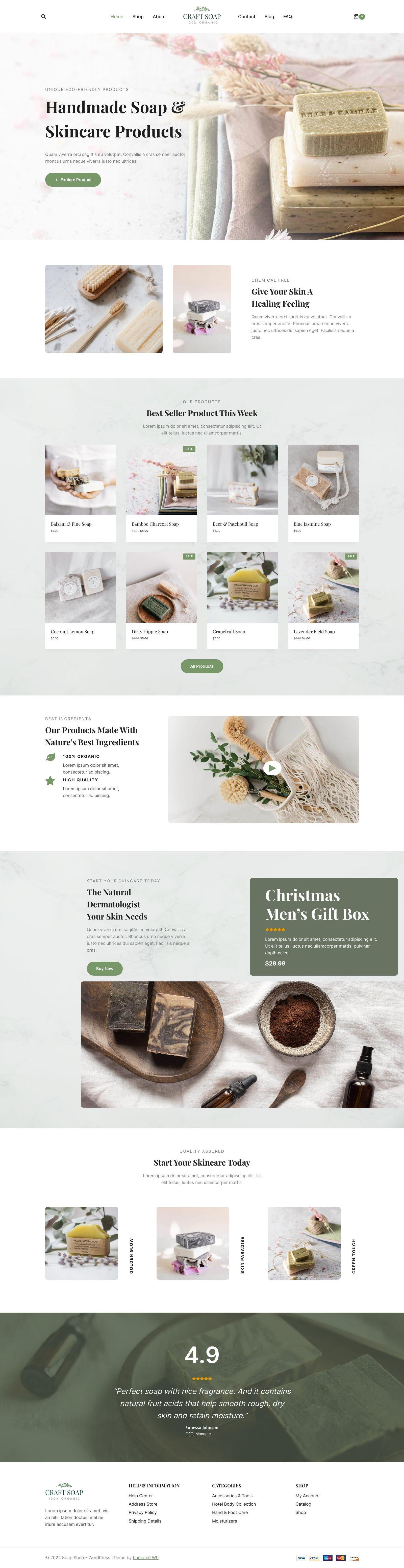Soap Shop — Home