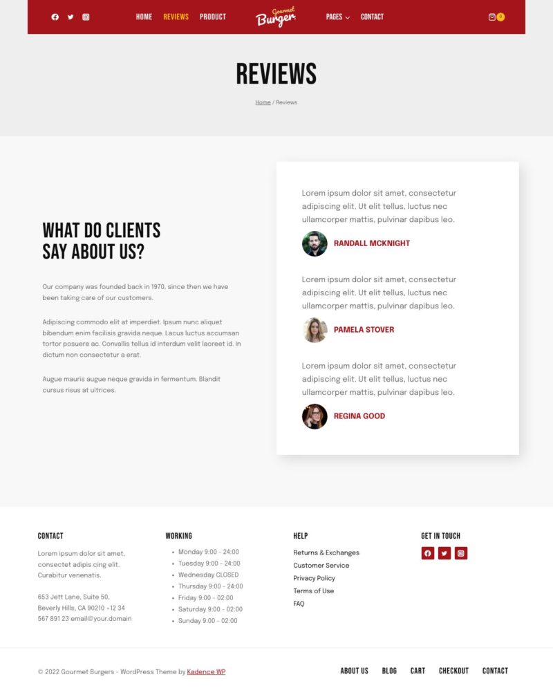 Reviews