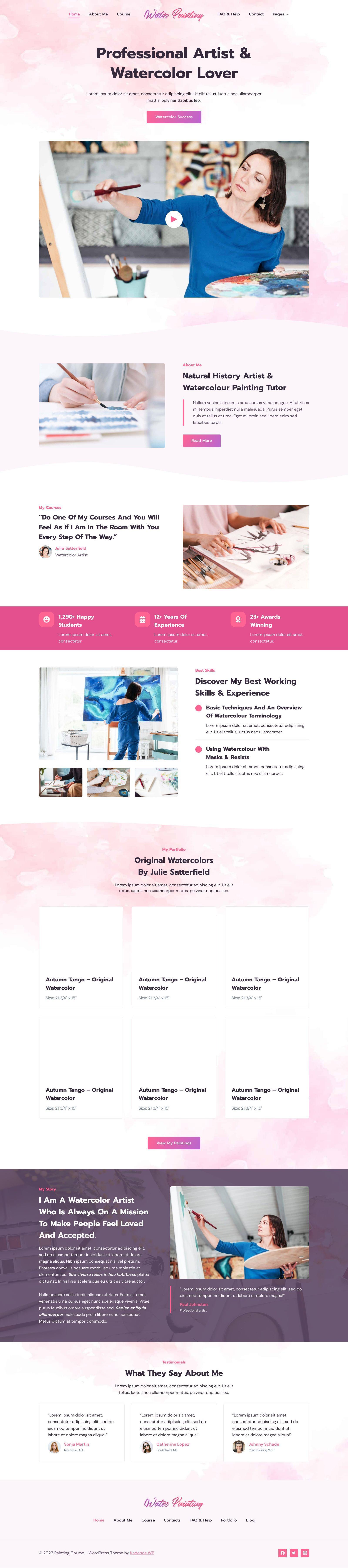 Painting Course — Home