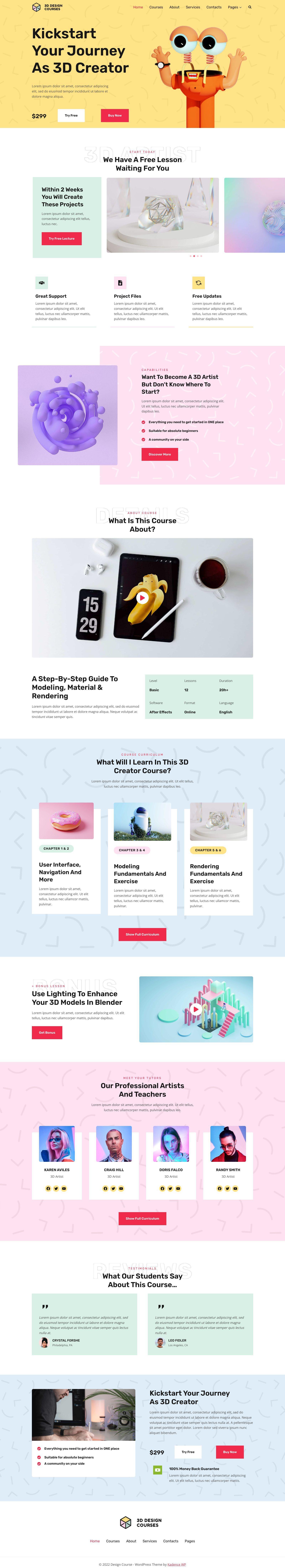 Design Course — Home