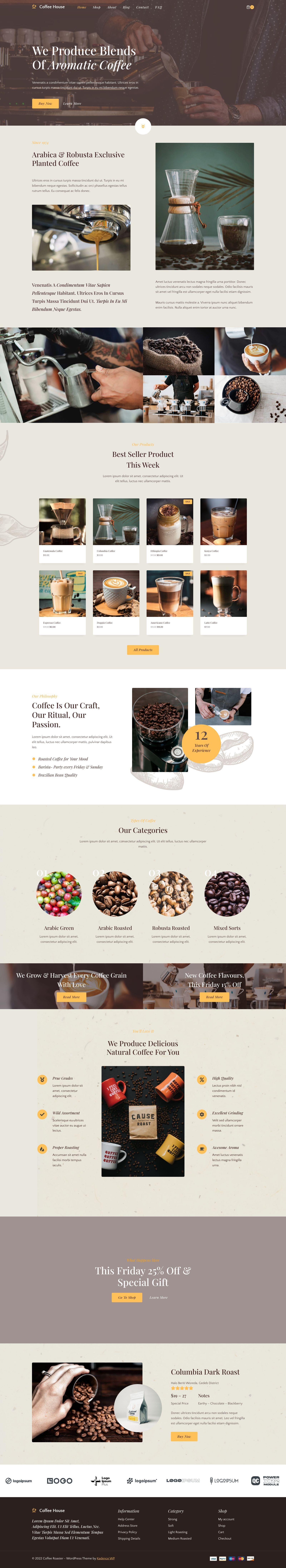 Coffee Roaster — Home
