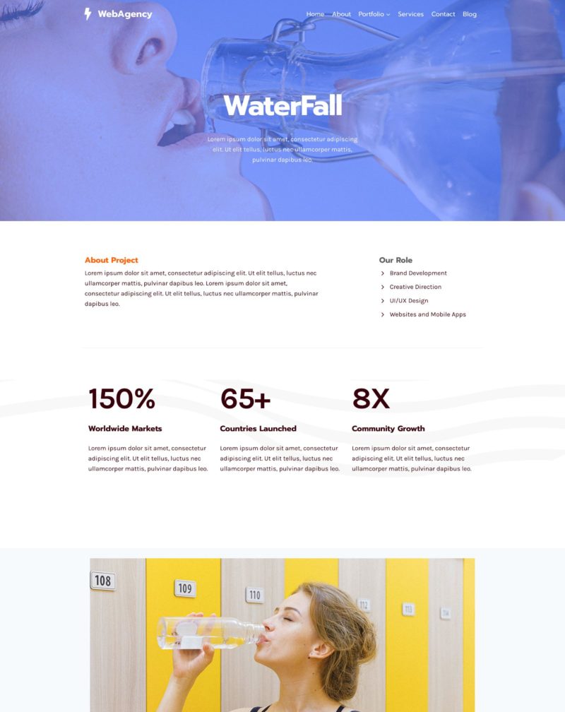 Portfolio Single Page