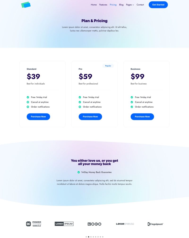 Pricing