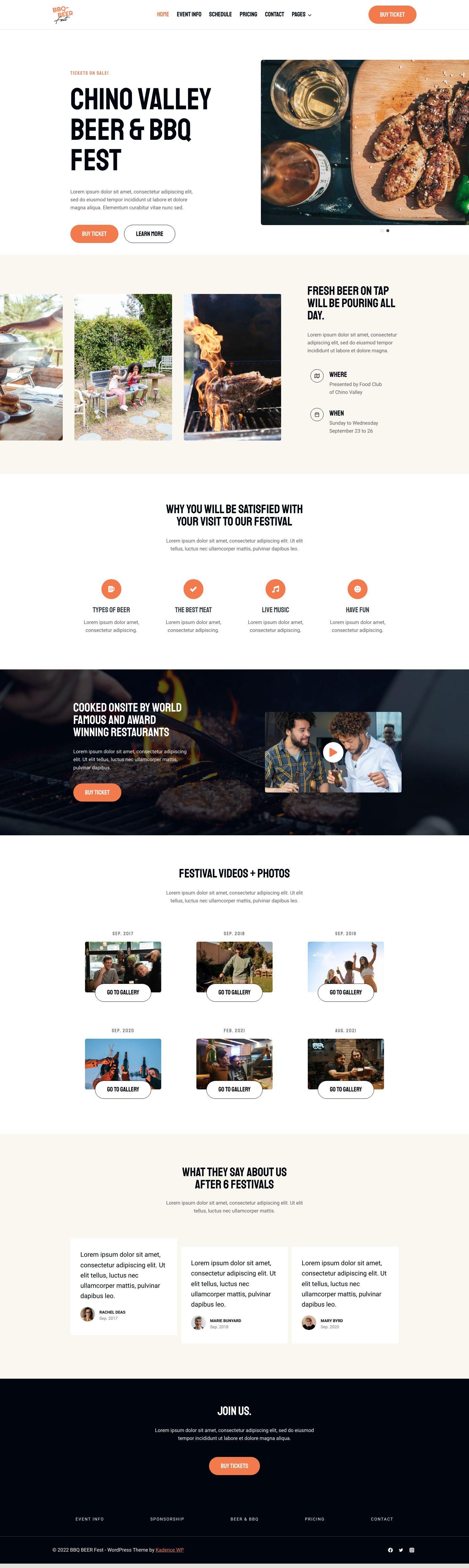 BBQ BEER Fest — Home