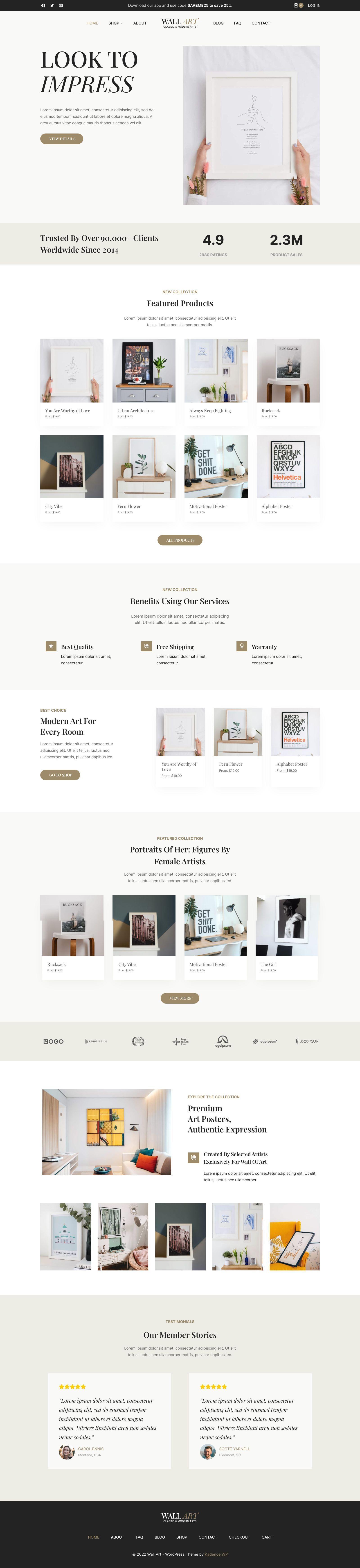 Wall Art — Home