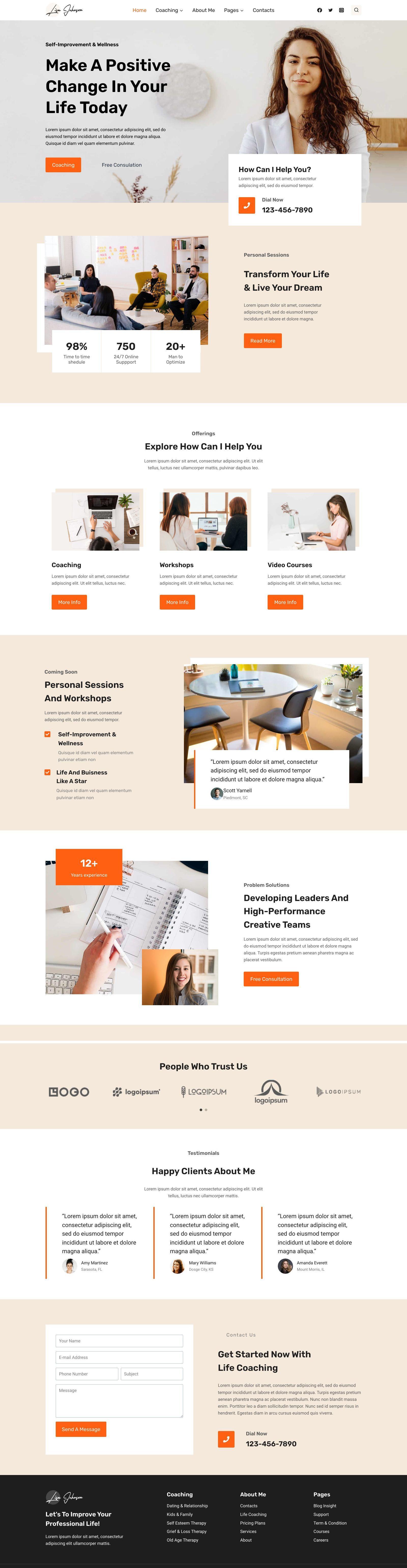 Life Coach — Home