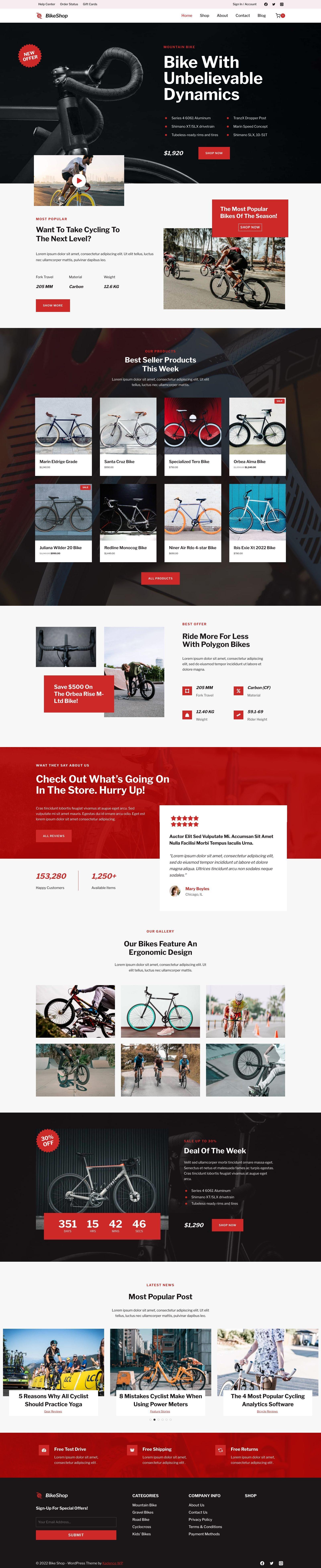 Bike Shop — Home