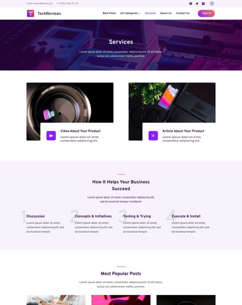 Services