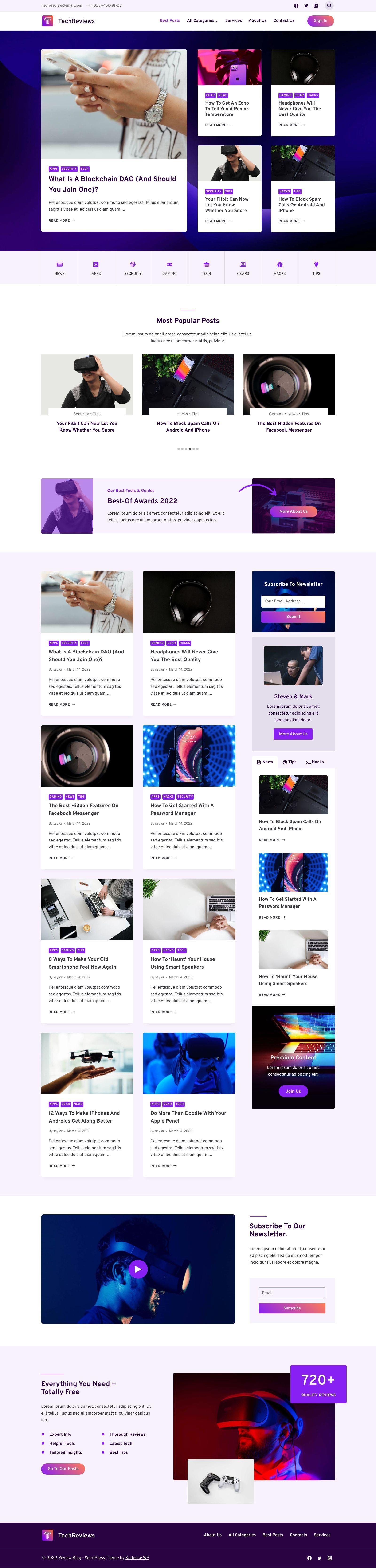 Review Blog — Best Posts