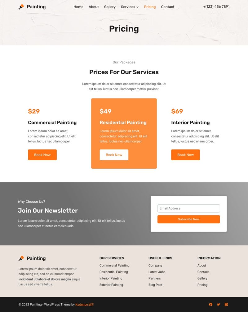 Pricing