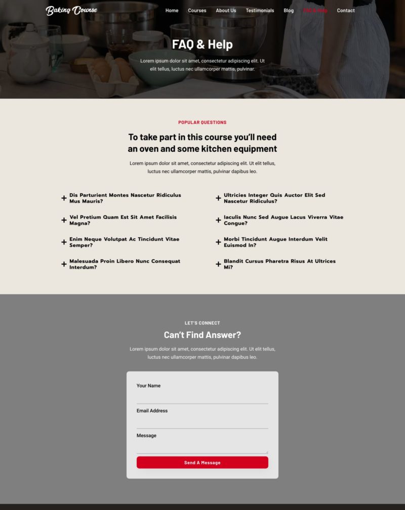 FAQ & Help