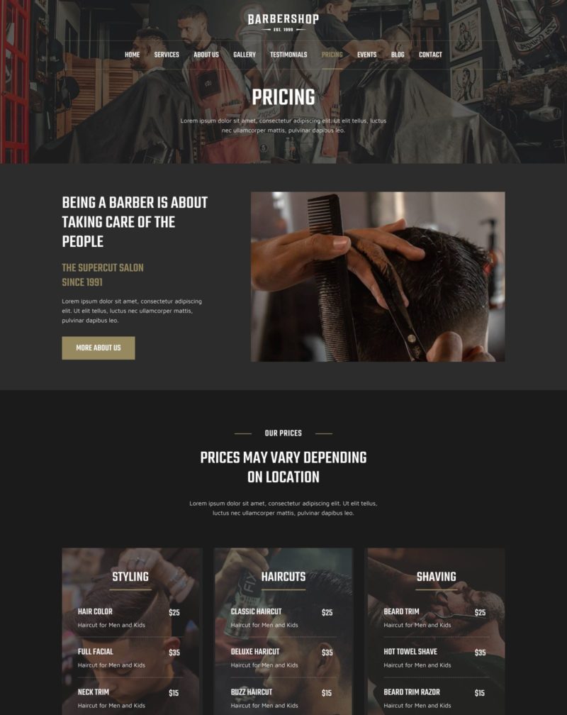 Pricing