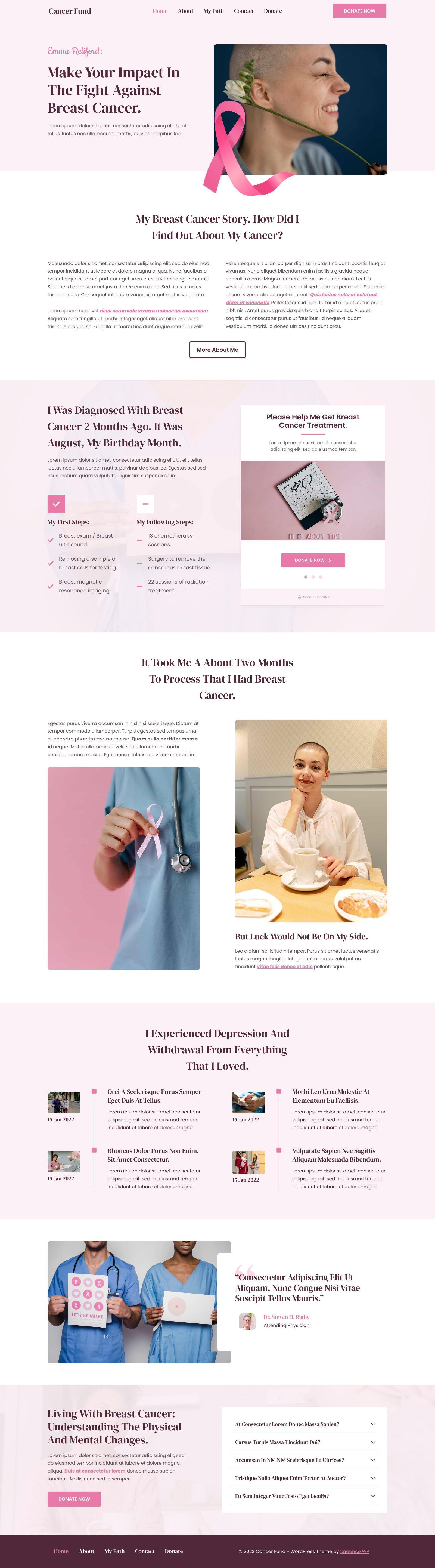 Cancer Fund — Home