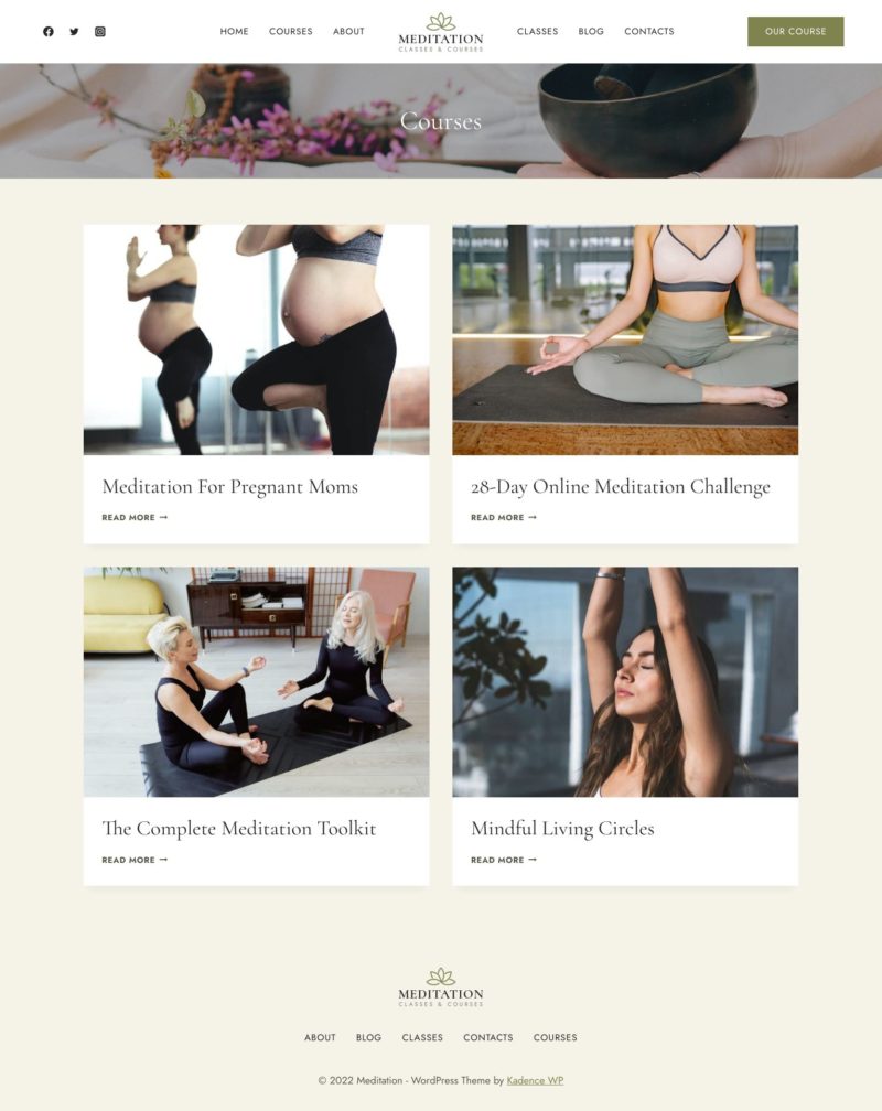Courses