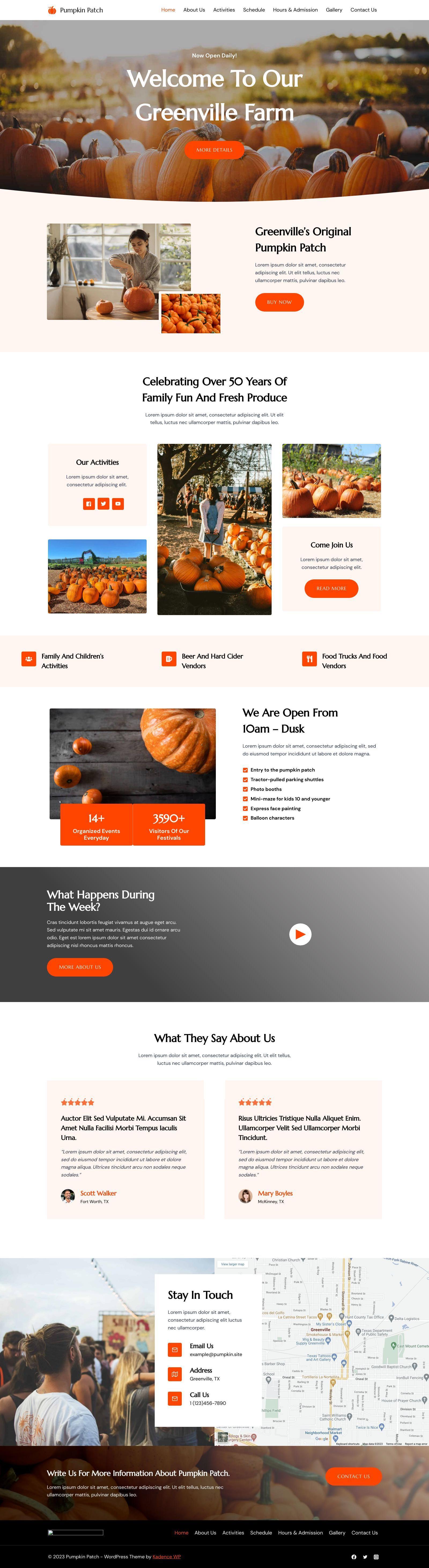 Pumpkin Patch — Home