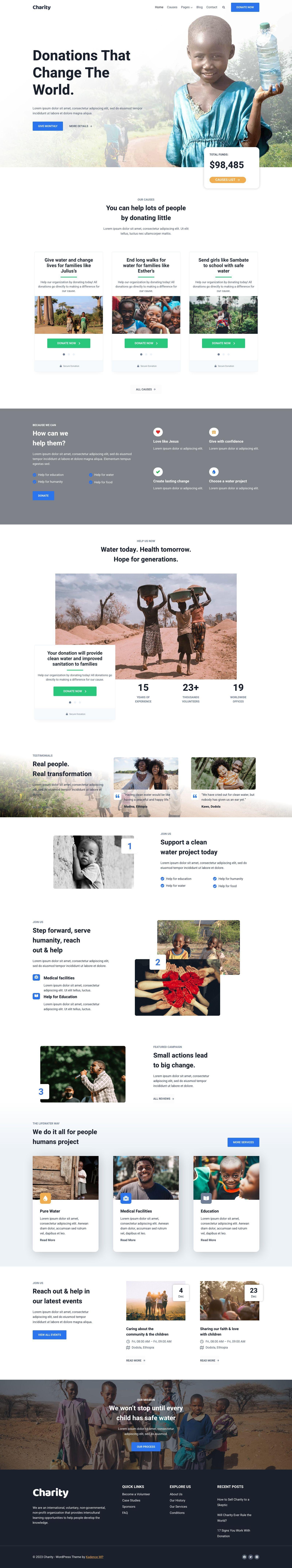 Charity — Home