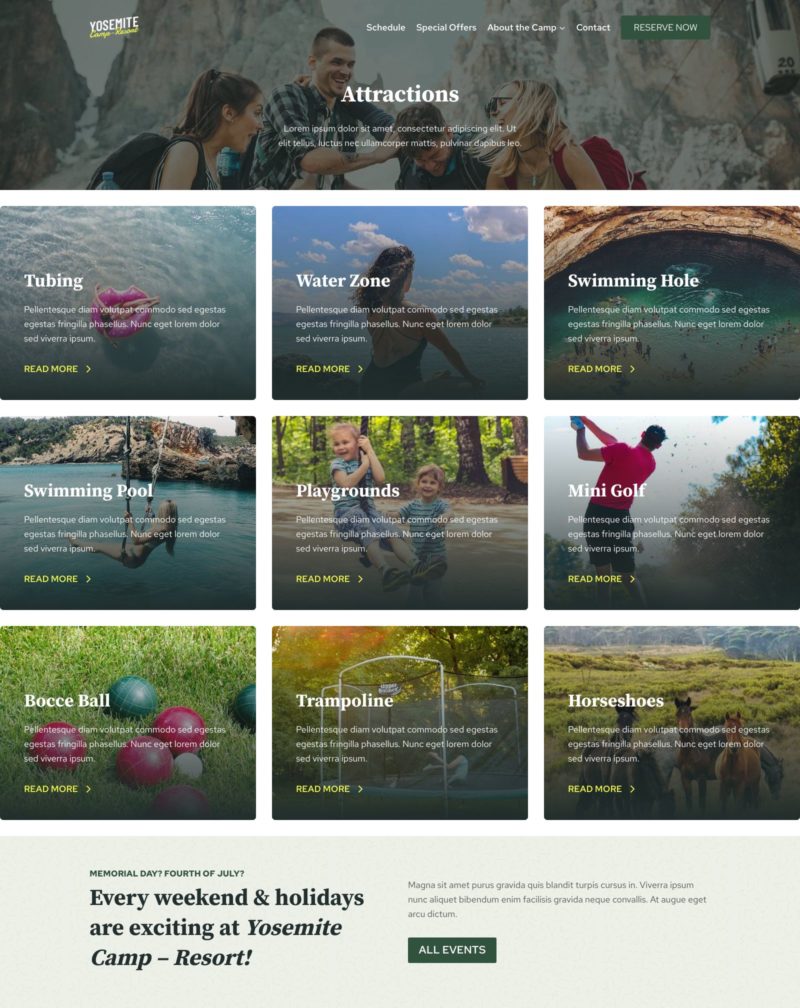 Attractions
