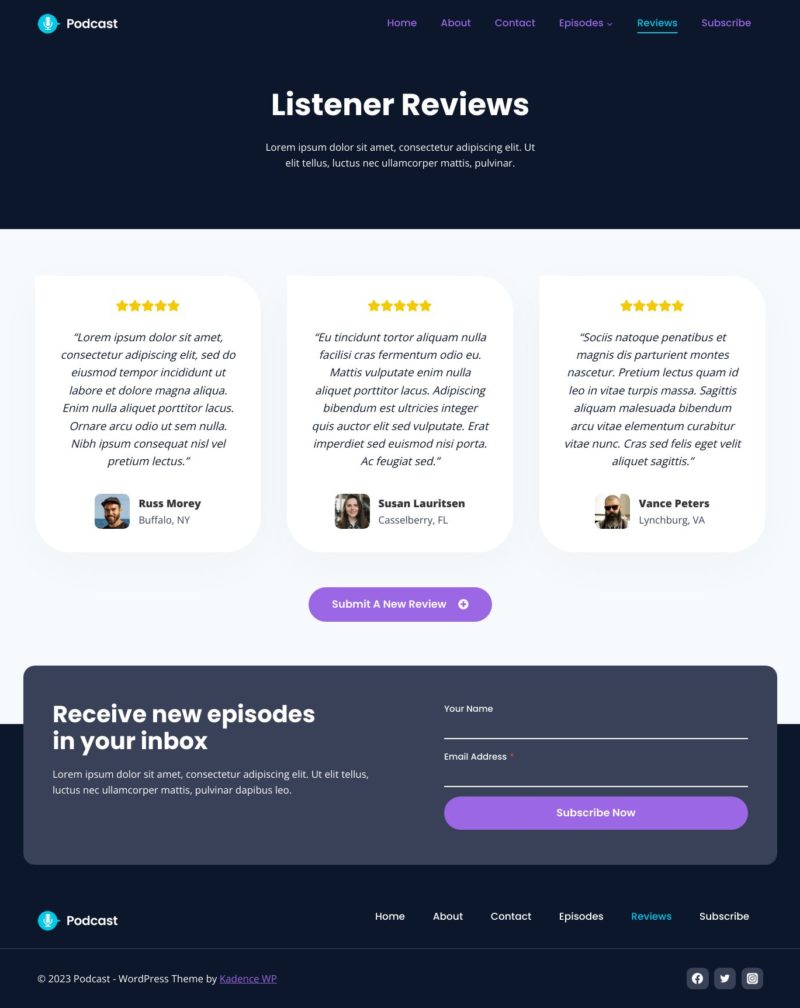 Reviews