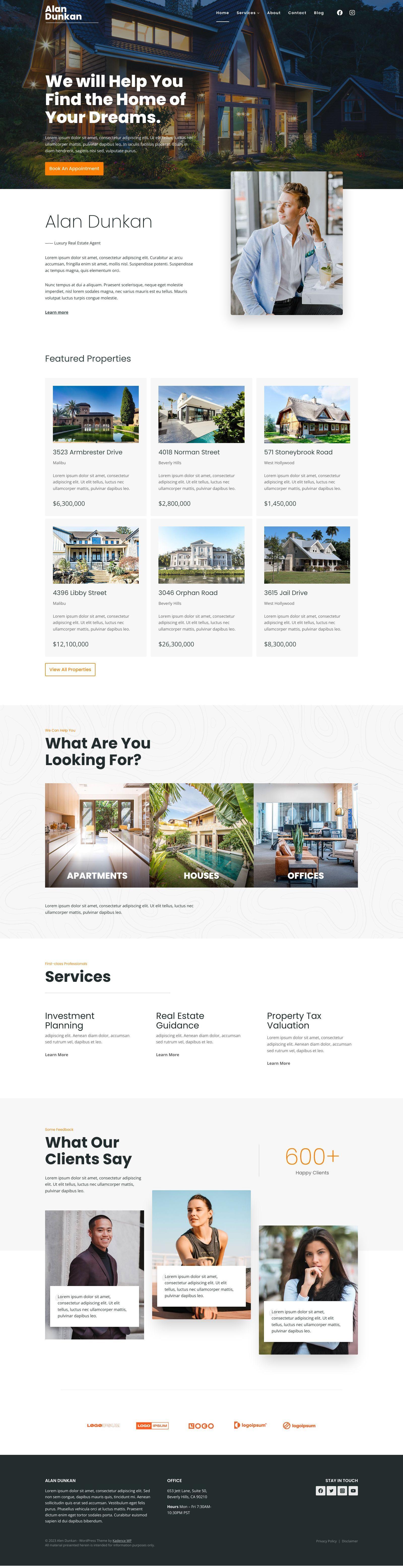 Real Estate — Home