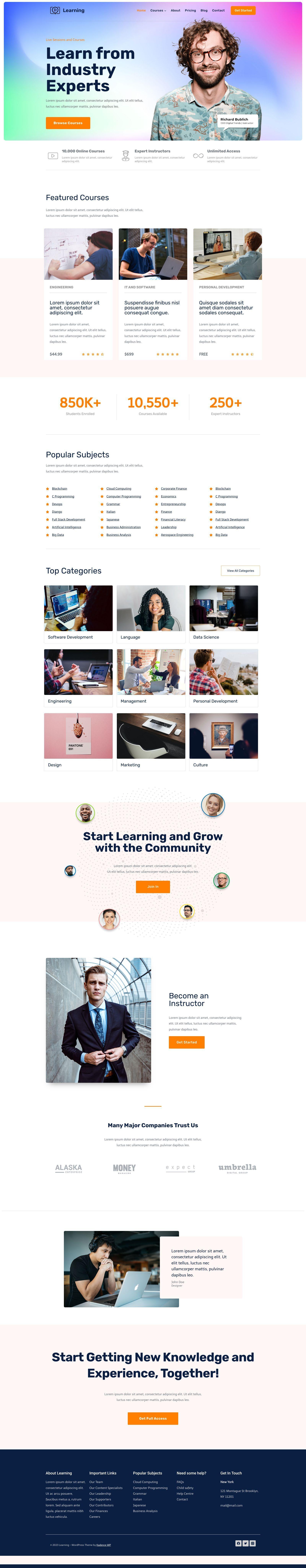 Online Course — Home