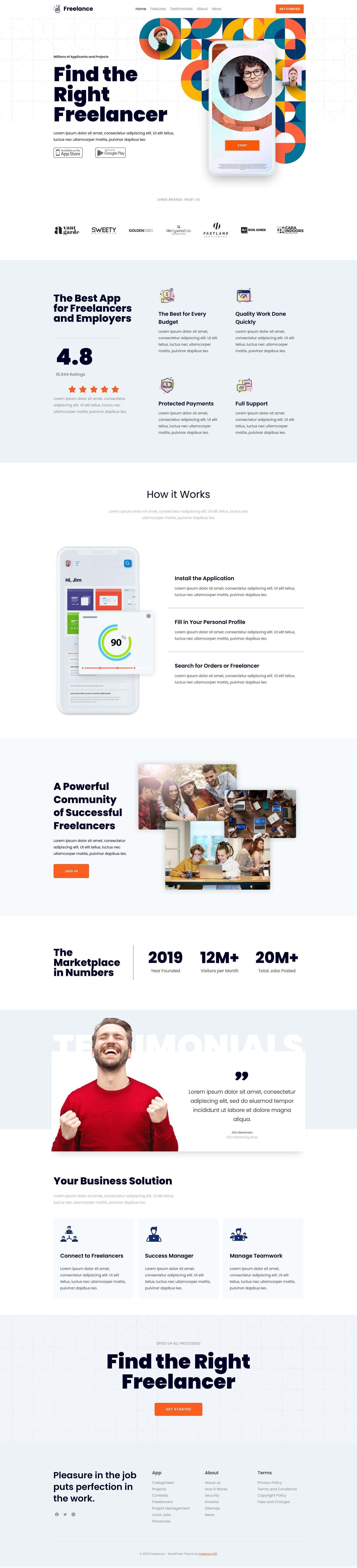 Freelance — Home