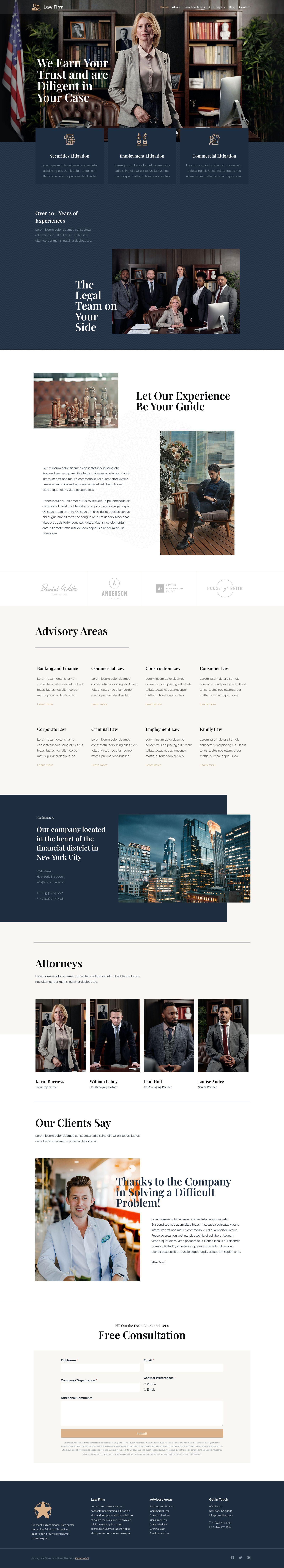 Law Firm — Home