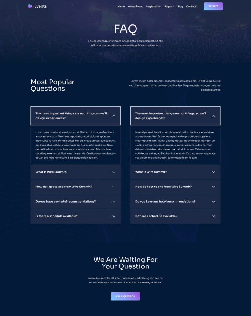 Support & FAQ