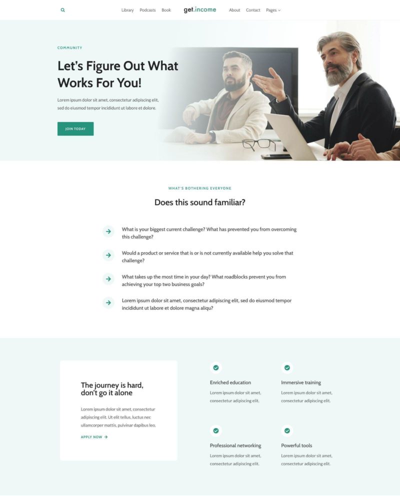 Sale Page